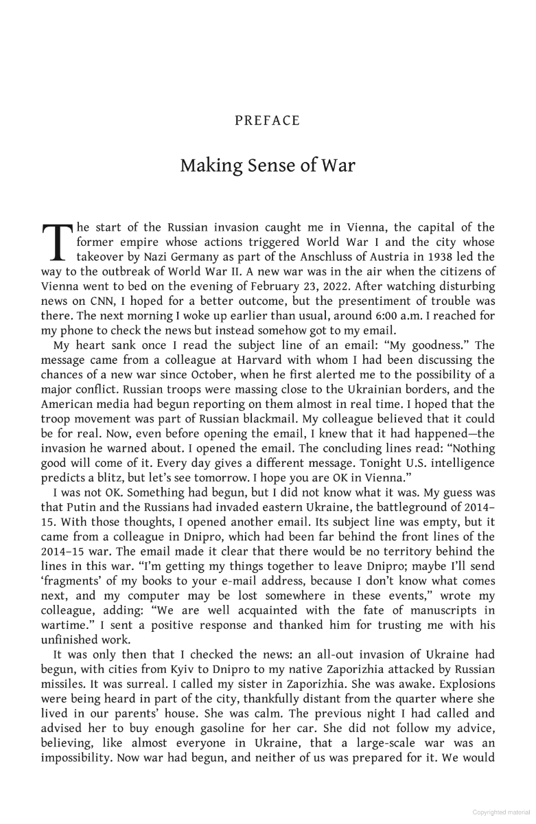 Книга The Russo-Ukrainian War Сергій Плохій