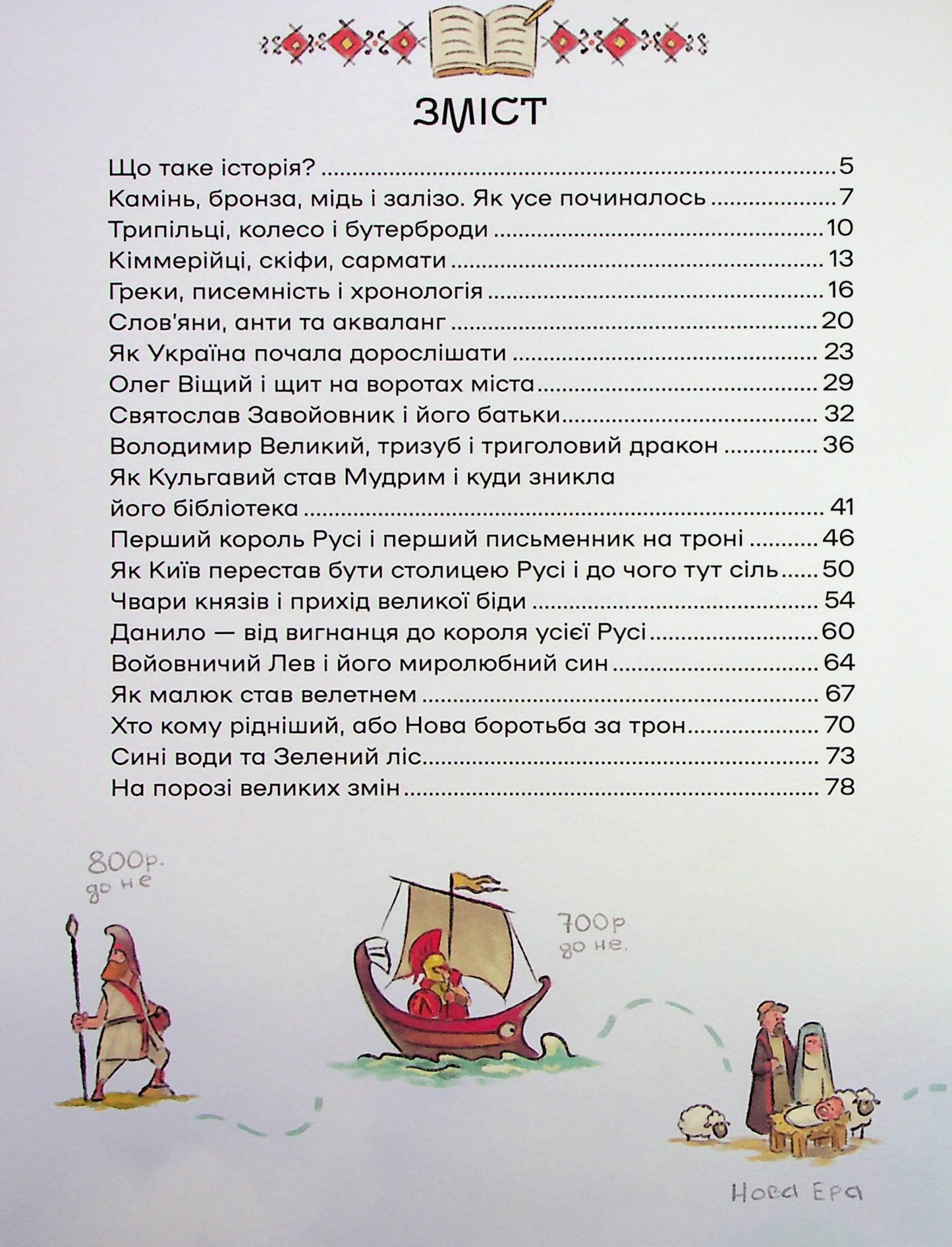 Книга Історія України для наймолодших Мирослав Кошик