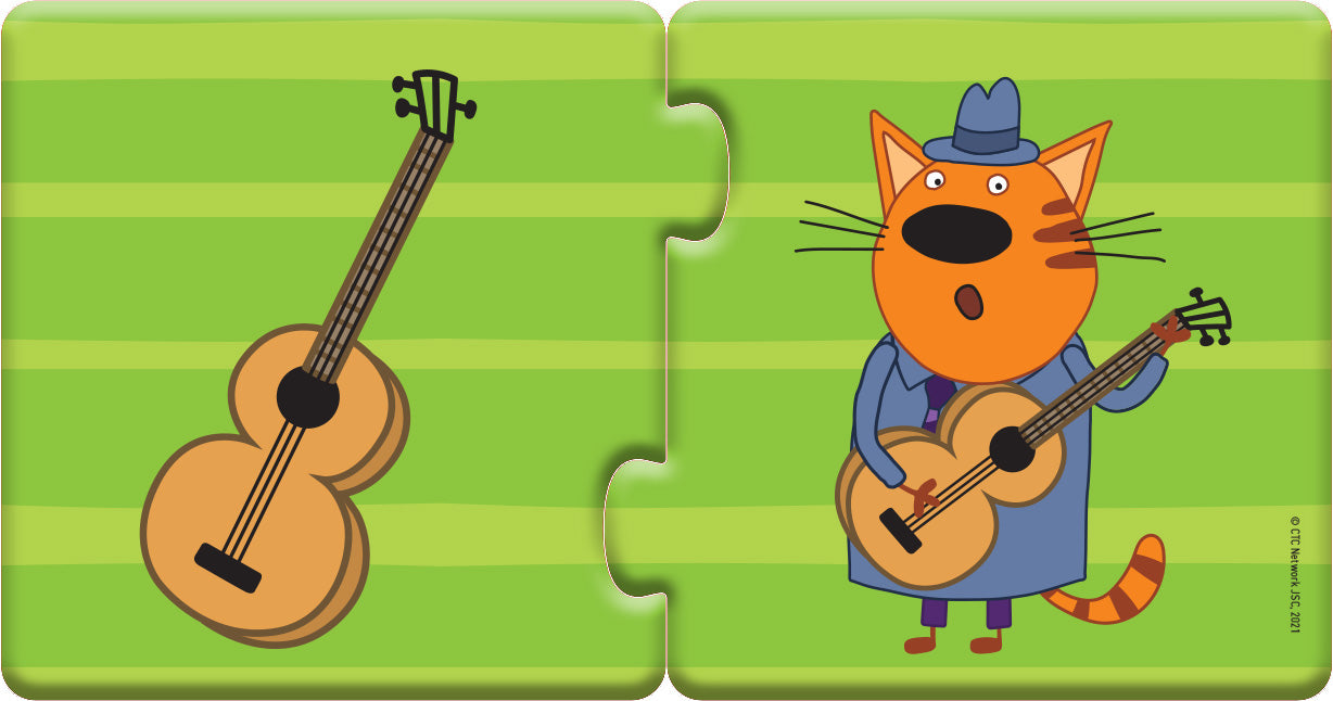Книга Три коти. Кото-пазлики. Що для чого? (У)Kids-E-Cat