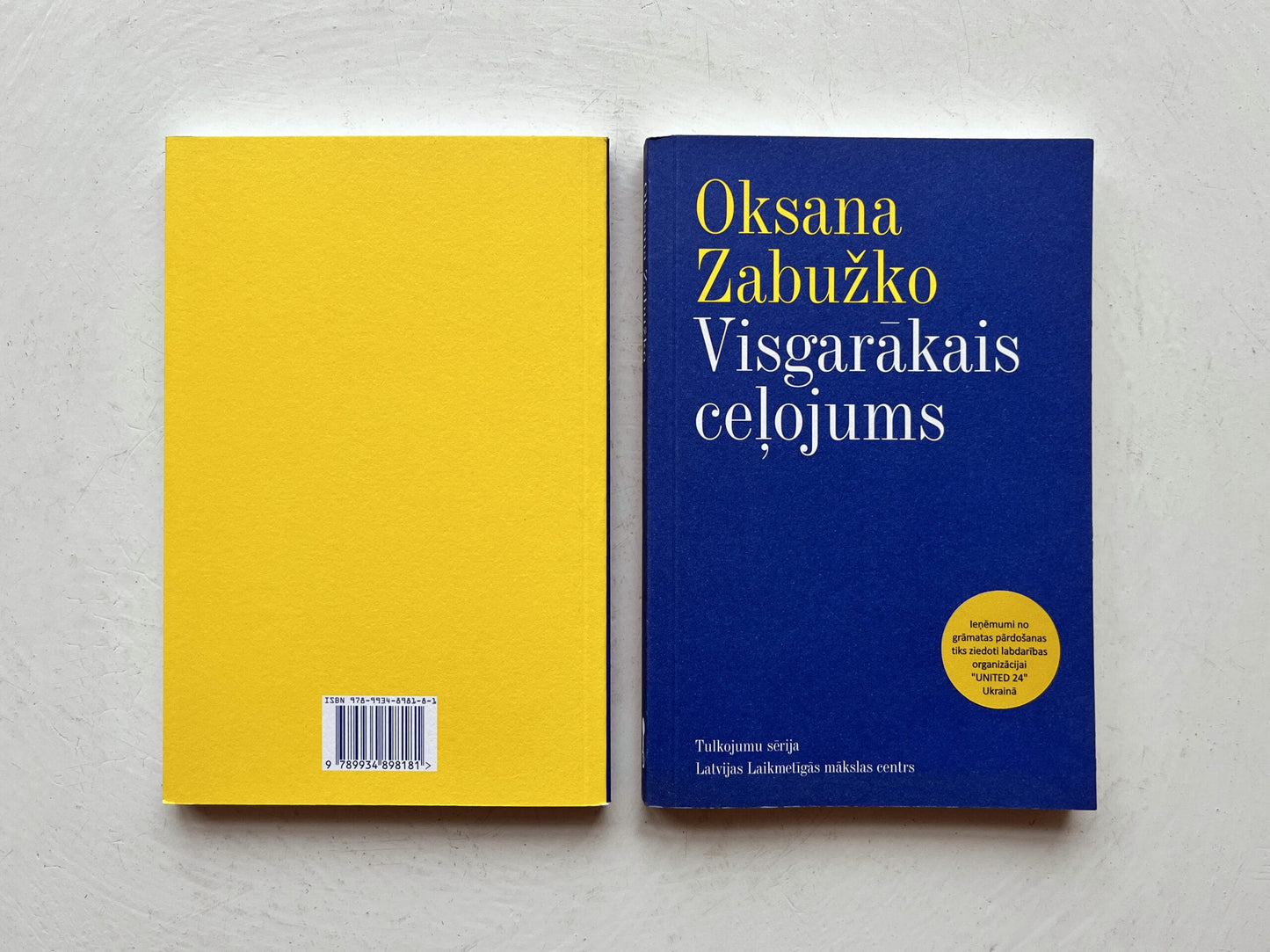 Grāmata Visgarākais ceļojums Zabužko Oksana