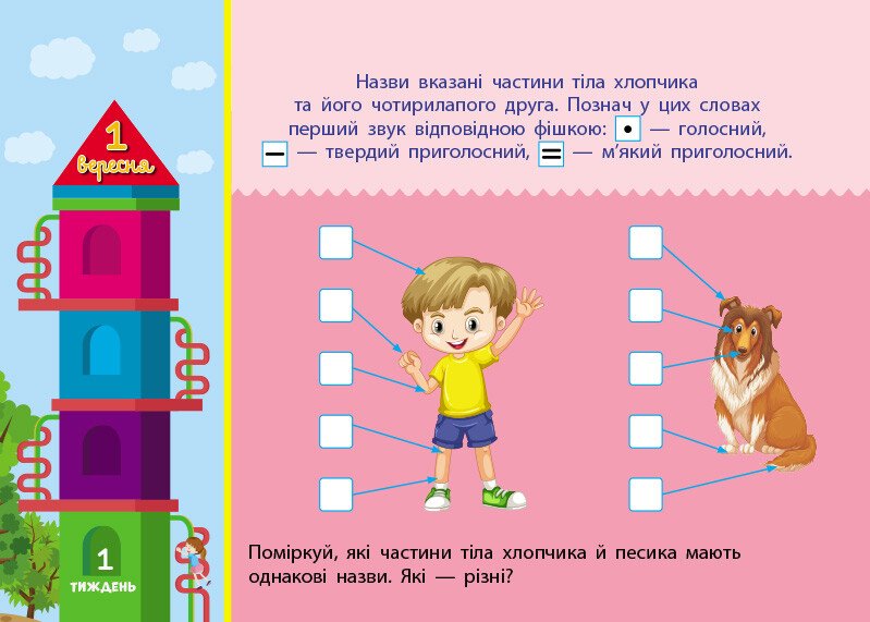 Зошит-календар Збираюся до школи у 1 клас. Скоро 1 вересня Чишкала Н.В.