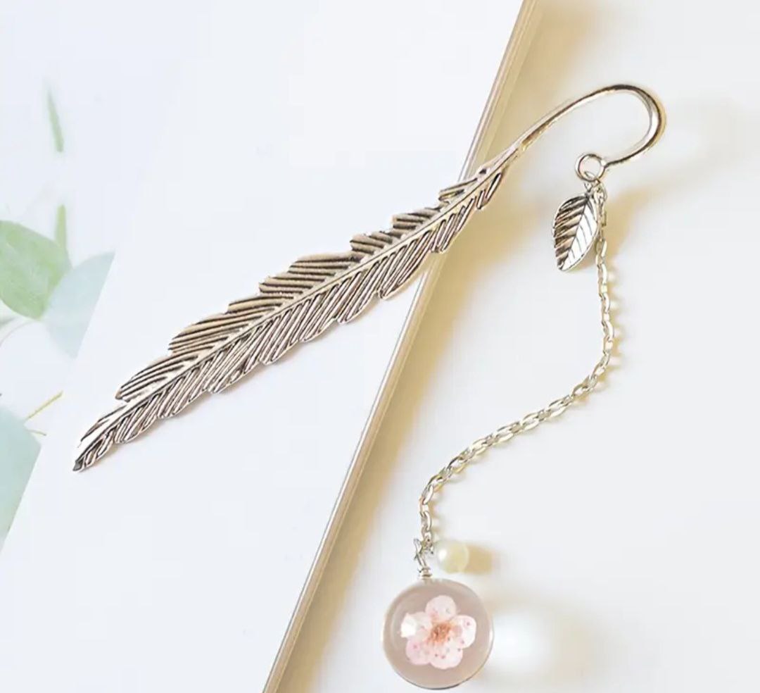"Feather" bookmark