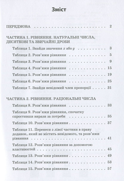 Book of 3000 exercises and tasks. Mathematics. Equations. Grades 5-6 Iryna Galkina