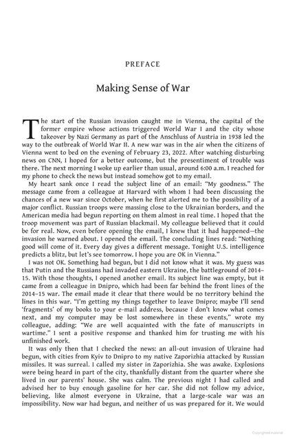 Книга The Russo-Ukrainian War Сергій Плохій
