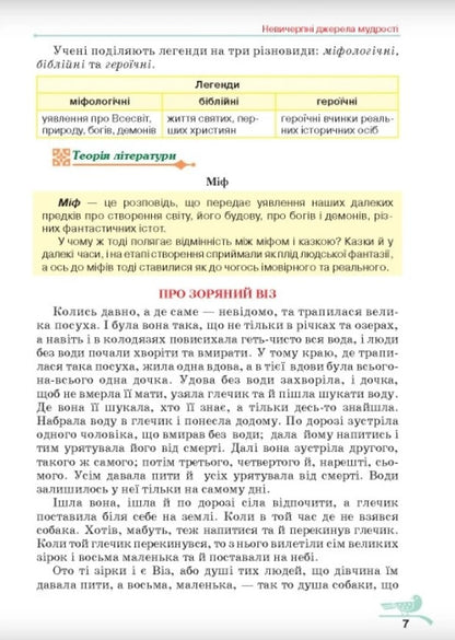 Книга Українська література. 5 клас Олександр Авраменко