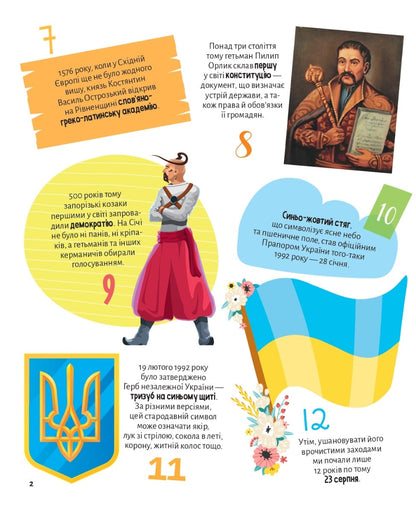Книга Моя Україна. 100 цікавих фактів Ольга Шевченко