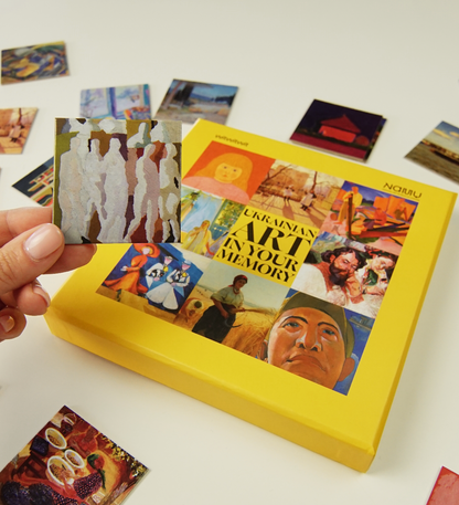 Настільна гра-сувенір "Українське мистецтво на пам’ять" UKR, ENG