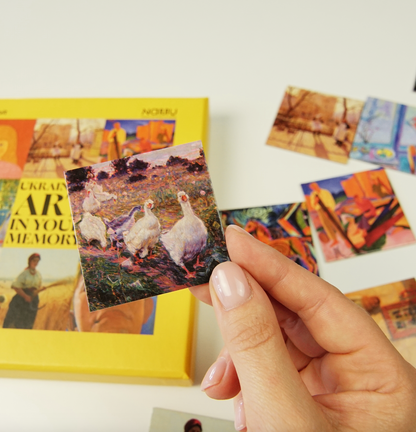 Настільна гра-сувенір "Українське мистецтво на пам’ять" UKR, ENG