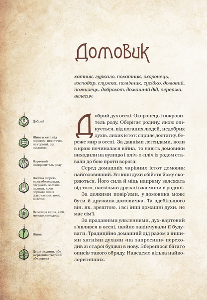 Книга Чарівні істоти українського міфу Домашні духи — Корній Дара