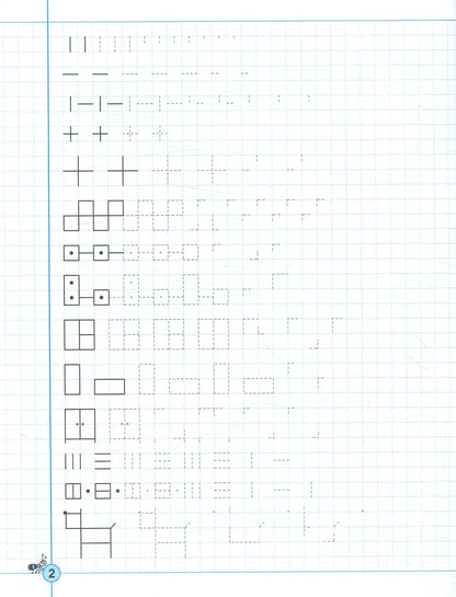 Book of ILLEGAL REQUIREMENTS by cells. Exercise book for preschoolers 5+ Vasyl Fedienko, Galina Deripasko