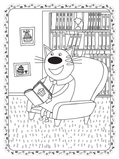 Книга Три коти. Кольоровий штрих. Кіношедевр (У)Kids-E-Cat
