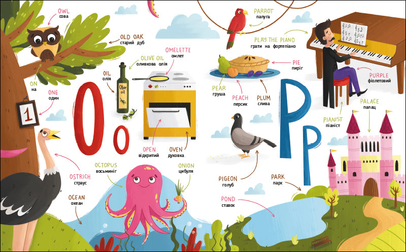 Книга English for kids : My Funny ABC Book (у)Коваль Н. Н.