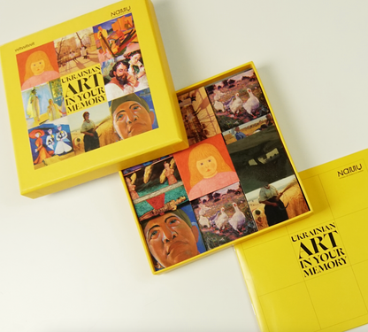 Настільна гра-сувенір "Українське мистецтво на пам’ять" UKR, ENG