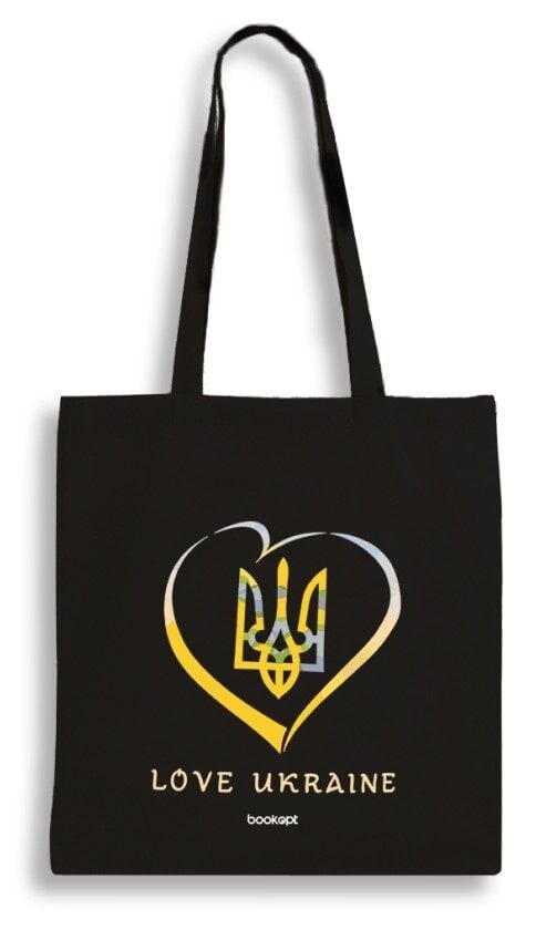 Екошопер чорний «Love Ukraine»