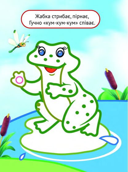 Книга Упізнай і розфарбуй(Лисиця та єнот) — худ. Фаттахова Н.