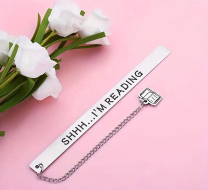 Stainless steel bookmark